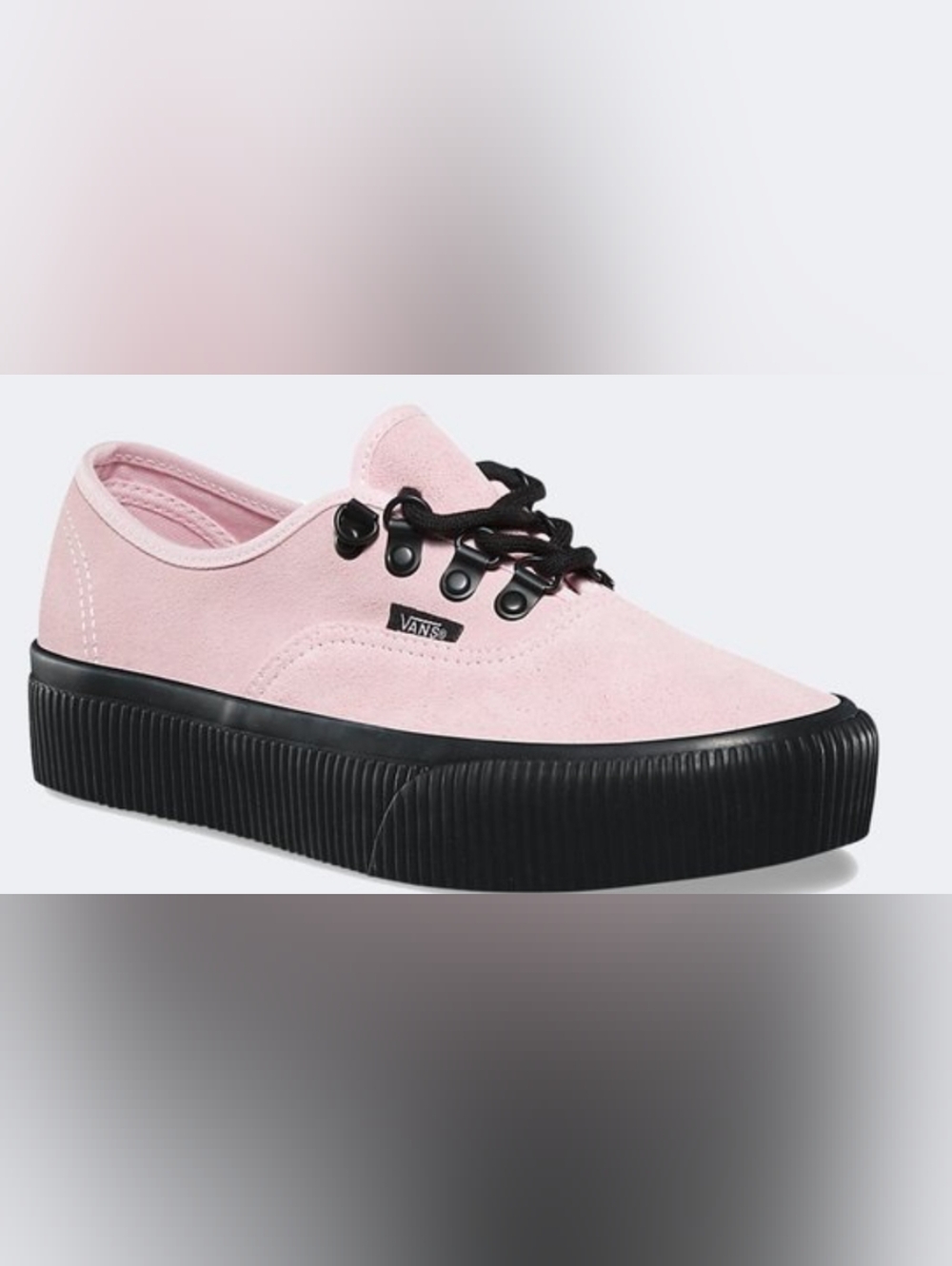 Vans Authentic Platform 2.0 'Embossed - Chalk Pink' Sneakers Size 10 Used Exc - Picture 3 of 13